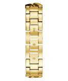 GUESS GUGW0298L2 ALTIN KAPLAMA TAŞLI DİKDÖRTGEN KADIN KOL SAATİ