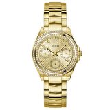 GUESS GUGW0685L2 ALTIN KAPLAMA TAŞLI KADIN KOL SAATİ