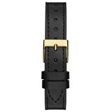 GUESS GUGW0684L3 SİYAH DERİ KORDON TAŞLI KADIN KOL SAATİ