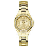 GUESS GUGW0877L2 ALTIN KAPLAMA TAŞLI KADIN KOL SAATİ