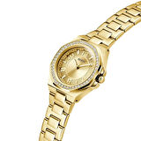 GUESS GUGW0877L2 ALTIN KAPLAMA TAŞLI KADIN KOL SAATİ