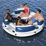 Bestway Hydro Force 4 Kişilik Deniz Yatağı Koltuklu Yüzen Ada 256 cm.
