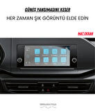 Volkswagen Golf 8 8.25 inç Navigasyon ve Multimedya Uyumlu Mat Ekran Koruyucu