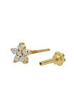 Pırlanta Floral Tragus Piercing 0635E0009