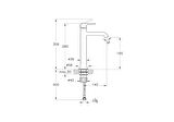 VitrA Origin Classic A4288229 Çanak Lavabo Bataryası, Soft Bakır