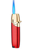 PremiumQuality Tek Torch Pürmüz Kırmızı Metal Puro Çakmağı