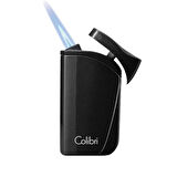 Colibri Falcon Metalik Siyah Puro Çakmağı