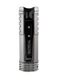 Xikar Tactical Single Lighter Gunmetal Siyah Puro Çakmağı
