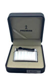 Promise Soft Flame Gümüş Metal Çakmak