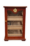 PremiumQuality Lima 3 Raflı Sedir Humidor Puro Kutusu