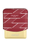 S.T. Dupont Coated Canvas Monogram Bordo Deri Cigarillo Kılıfı 183178