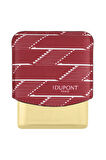S.T. Dupont Coated Canvas Monogram Bordo Deri Cigarillo Kılıfı 183178