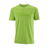 Wilson UWII Script Tech Tee Yeşil Erkek T-Shirt WRA770302