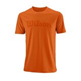 Wilson UWII Script Tech Tee Turuncu Erkek T-Shirt  WRA770301