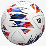 Wilson NCAA Vivido Replica Futbol Topu SB Wh/Orange/Purp 05 WS2000401XB05
