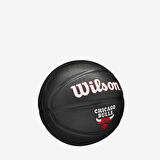 Wilson Mini Basketbol Topu NBA TEAM TRIBUTE MINI BLACK CHI BULLS WZ4017602XB3