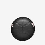 Wilson Mini Basketbol Topu NBA TEAM TRIBUTE MINI BLACK CHI BULLS WZ4017602XB3