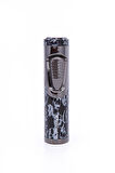 Parmida Skull Design Çift Torch Pürmüz Siyah Metal Puro Çakmağı