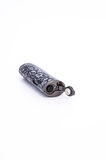 Parmida Skull Design Çift Torch Pürmüz Siyah Metal Puro Çakmağı