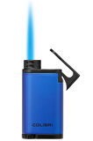 Colibri Belmont Tek Torch Pürmüz Mavi - Siyah Puro Çakmağı