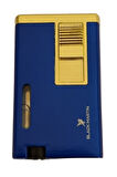 Black Martin Tek Torch Pürmüz Mavi-Gold Metal Puro Çakmağı