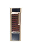 Promise Twiggy Siyah Gold İşlemeli Metal Soft Flame Çakmak