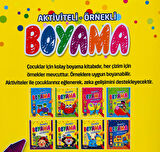 Kapris Aktivite Örnekli Boyama Kitabı 8 Kitap 48 Sayfa