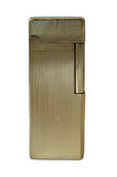 Vindiesel Fırçalı Gold Slim Soft Flame Çakmak