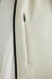 DeFactoFit Slim Fit Dar Kesim Kapüşonlu Skuba Dalgıç Kumaş Fermuarlı Sporcu Sweatshirt A6956AX24AUBG721