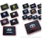 Hyundai Elantra için torpido üstü telefon anahtar para eşyalık - logolu