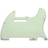 Fender Pickguard Tele 8 Hole 3-Ply Mint Green