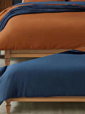 Plain %100 Pamuk Çift Taraflı King Size Nevresim 