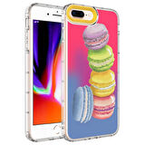 Teleplus Apple iPhone 7 Plus Kılıf Kamera Korumalı Renkli Sert Korn Silikon