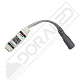 Bluetooth Cep Telefonundan RGB Şerit LED Kontrol Modülü 6A 5-24V