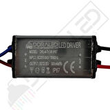 4-7X1W 350Ma 12-25V Power Led Driver IP67 Power Led Sürücü