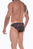 Erkek  Desenli Slip