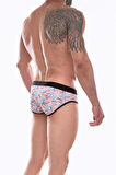 Erkek  Desenli Slip