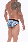 Erkek  Desenli Slip