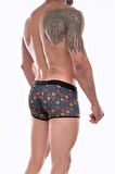 Don Moris Erkek  Desenli Mini Boxer