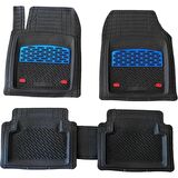 Safir Ford Focus 2 Uyumlu Universal Derin Havuzlu Paspas Krom Mavi