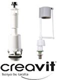 Creavit Tek Basmalı Durdurmalı Klozet İç Takım IT1022