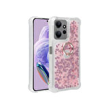Teleplus Xiaomi Redmi Note 12 4g Kılıf Milce Sulu Yüzüklü Silikon Arka Kapak Pembe