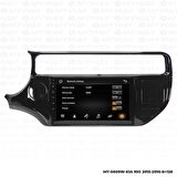 Araç Multimedya Kia Rio Android 12 Carplay 4Gb Ram + 64Gb Hdd 2015-2016 Navigasyon Ekran MYW