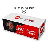 hementoner Hp 413A - Cf413A Muadil Toner Kırmızı - M477Fdw/M477Fdn/M477Fnw