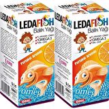 Ledapharma Ledafish Balık Yağı 150 Ml Portakal Aromalı- 2 Adet