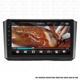 Araç Multimedya Ssangyong Rexton Android 12 Carplay 4Gb Ram + 64Gb Hdd 2006-2012 Navigasyon Ekran MYW