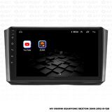 Araç Multimedya Ssangyong Rexton Android 12 Carplay 4Gb Ram + 64Gb Hdd 2006-2012 Navigasyon Ekran MYW