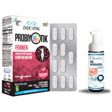 Feminen Probiyotik Takviye Edici Gıda 30 Kapsül + Hediye Diş Beyazlatıcı Köpük