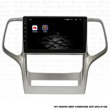 Araç Multimedya Jeep Cherokee Android 12 Carplay 4Gb Ram + 64Gb Hdd 2011-2012 Navigasyon Ekran MYW