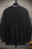 Uyguntarz Unisex Los Angles Baskılı Bisiklet Yaka Sweatshirt